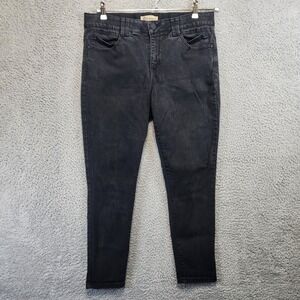 Democracy‎ Ab Technology Jeans Womens 12 (Fits 33x27) Mid Rise Black Casual